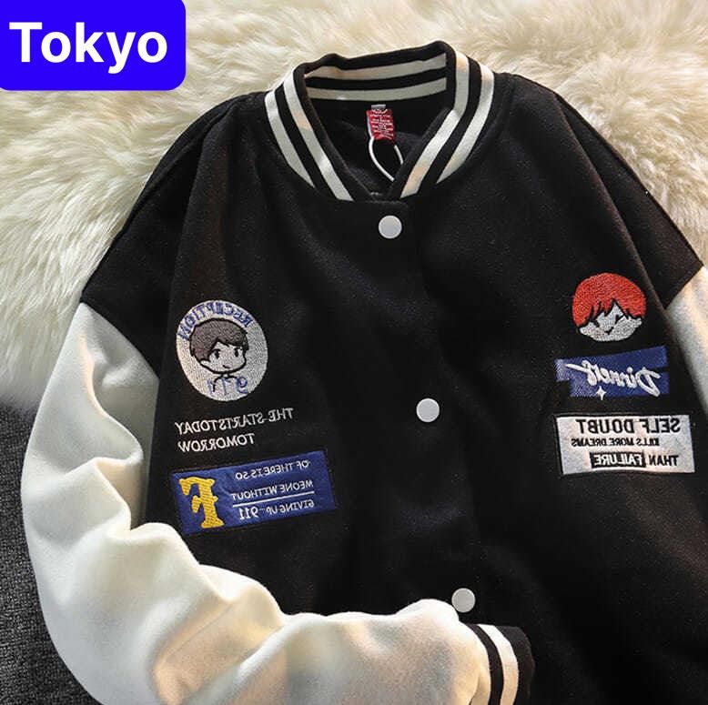 ÁO KHOÁC BOMBER CHỐNG NẮNG LOGO EM BÉ NAM NỮ VẢI NỈ CAO CẤP PHONG CÁCH BÓNG CHÀY THỜI TRANG SIÊU HOT 2023 SANG CHẢNH - TOKYO FASHION
