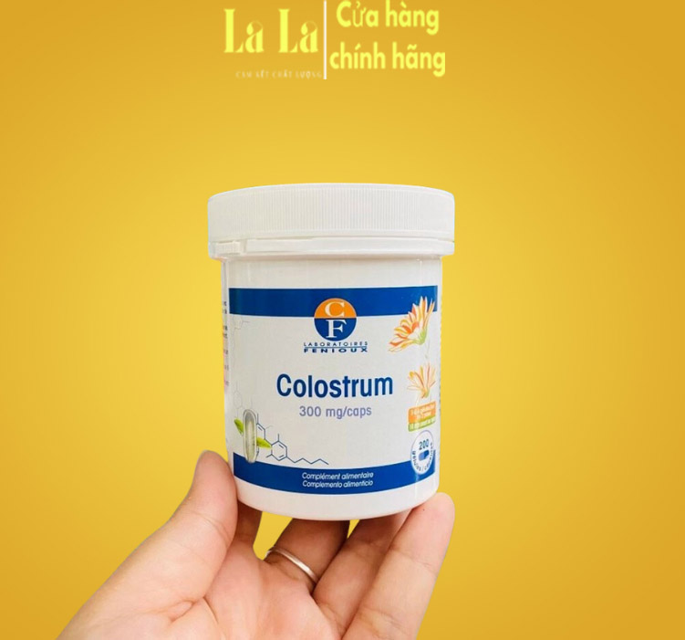 Sữa non Pháp Fenioux Colostrum hộp 200 viên