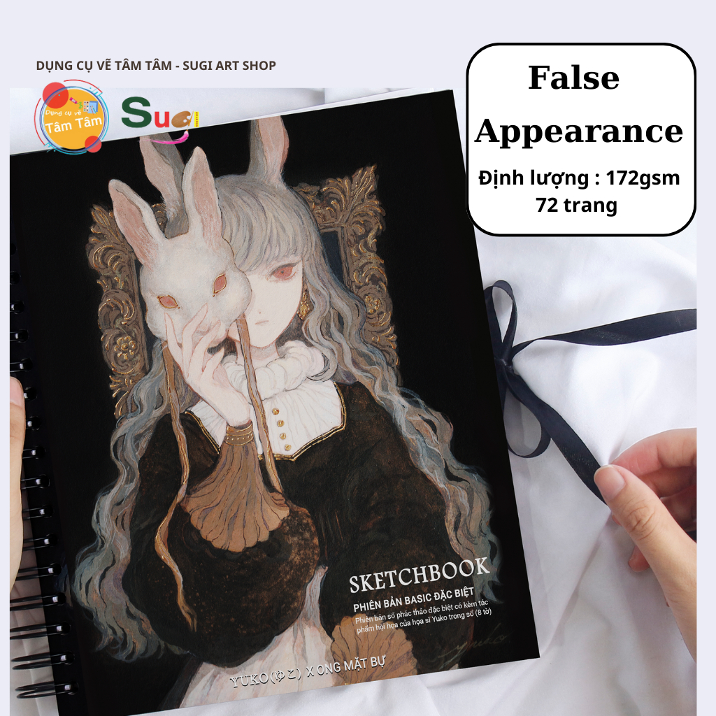 Sổ Phác Thảo Đặc biệt False Appearance - Sổ Vẽ Phiên Bản Basic Đặc Biệt - YUKO