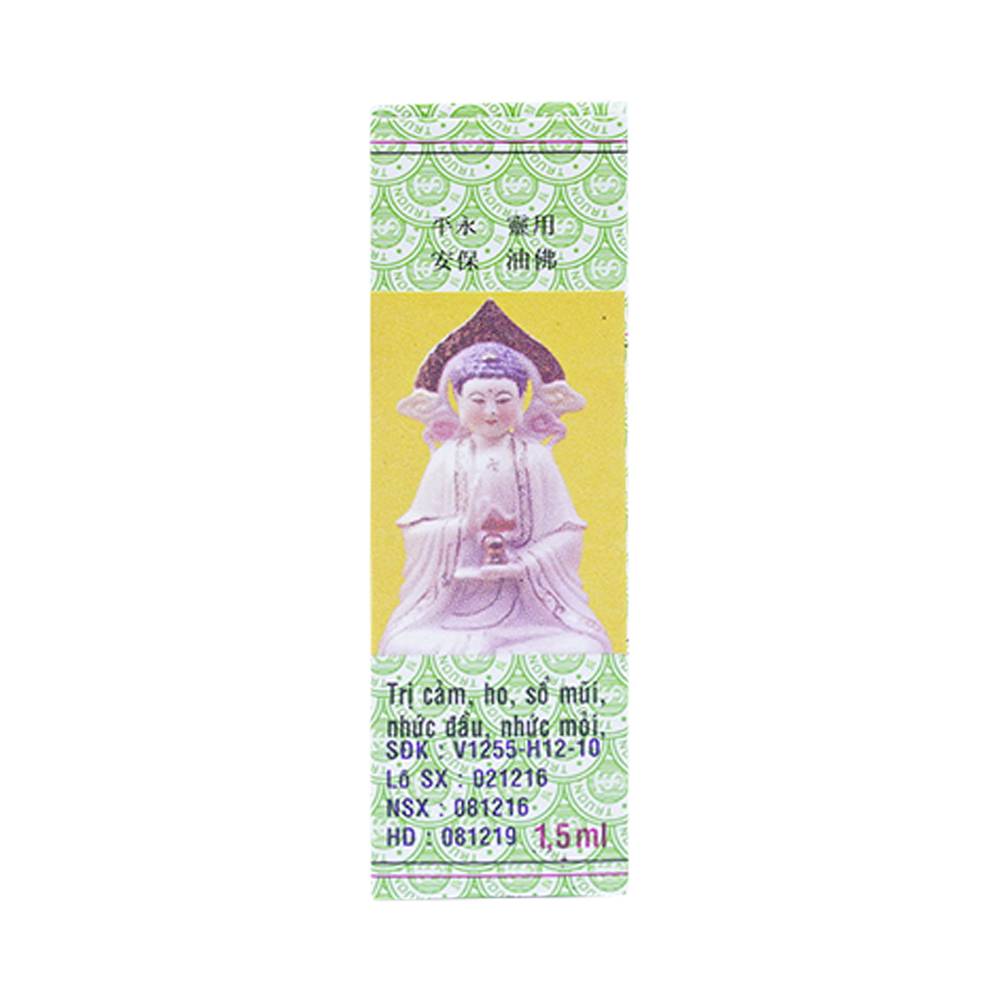 Dầu Phật Linh Trường Sơn chai 5ml, 1.5ml