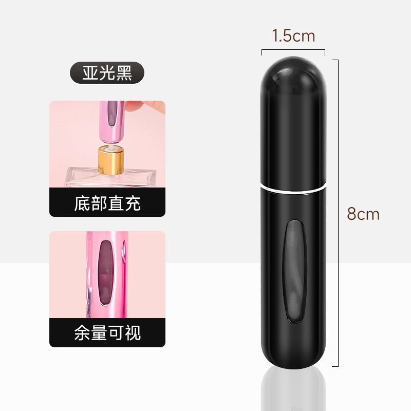 Chai chiết nước hoa dạng xịt mang đi du lịch dung tích 5ml