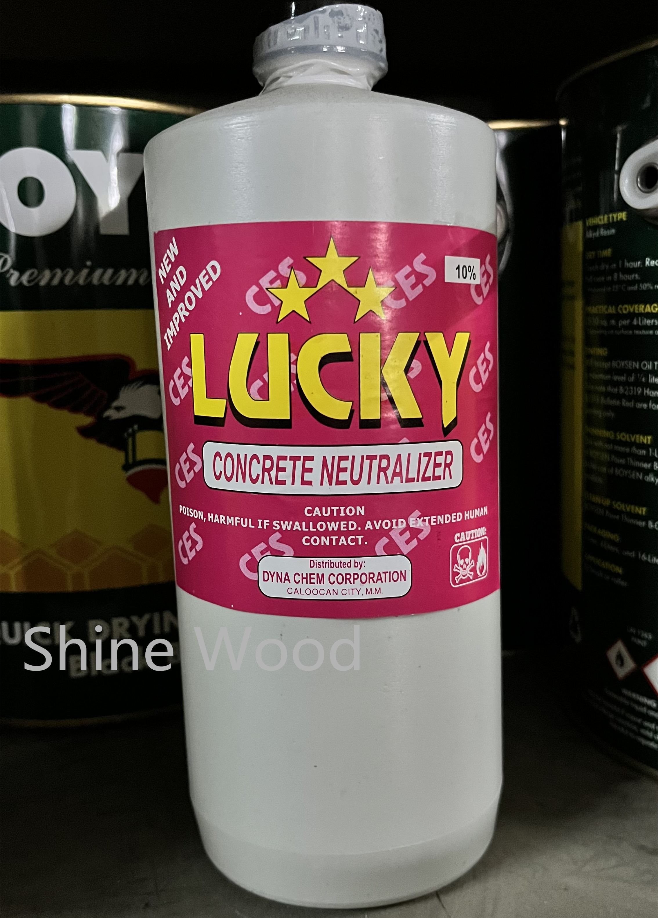S.W LUCKY concrete neutralizer 1 Liter 202 Lazada PH