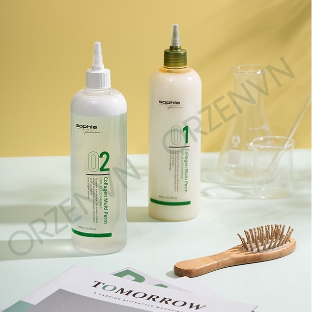 Thuốc uốn tóc Collagen Sophia đa năng Collagen Multi Perm