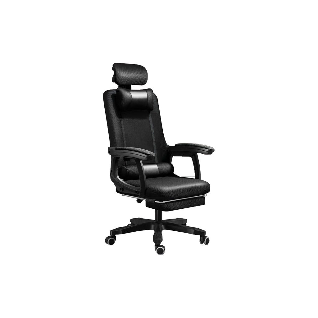 Premium Mesh Ergonomics Office Chair with Headrest, Lumbar Support and