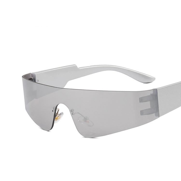 UV-400 Punk Sunglasses Ins Outdoor Riding Sunglasses Personality Fashion Futuristic Sense Eyewear.