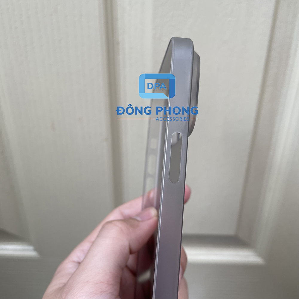 Combo 2 Ốp Lưng Trong Nhám Unibody iPhone 13 Pro Max Siêu Mỏng