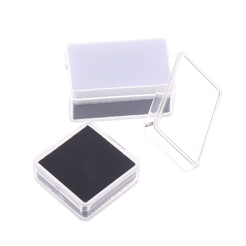 Tools 1 PCS Bare Diamond Storage Box Plastic Diamond Display Case Colored Gem With Double Inner Cushion Bare Stone Box CVFHHH. 