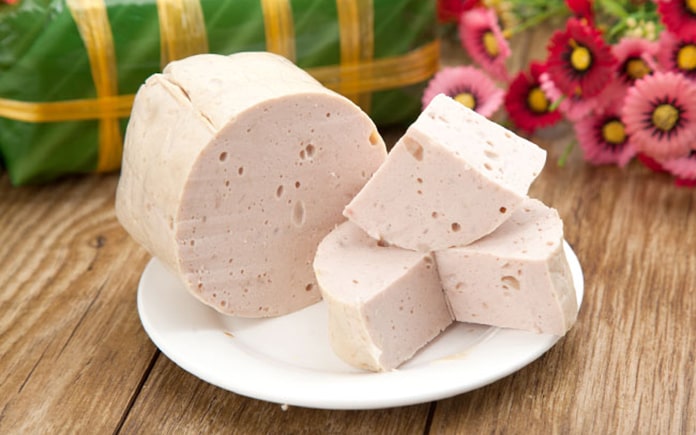 Giò lụa chay Đôi Đũa Vàng Dai Mềm tươi ngon đậm đà 500g Thuần Chay An Toàn Sức Khoẻ Bổ Sung Dinh Dưỡng Ăn Chay