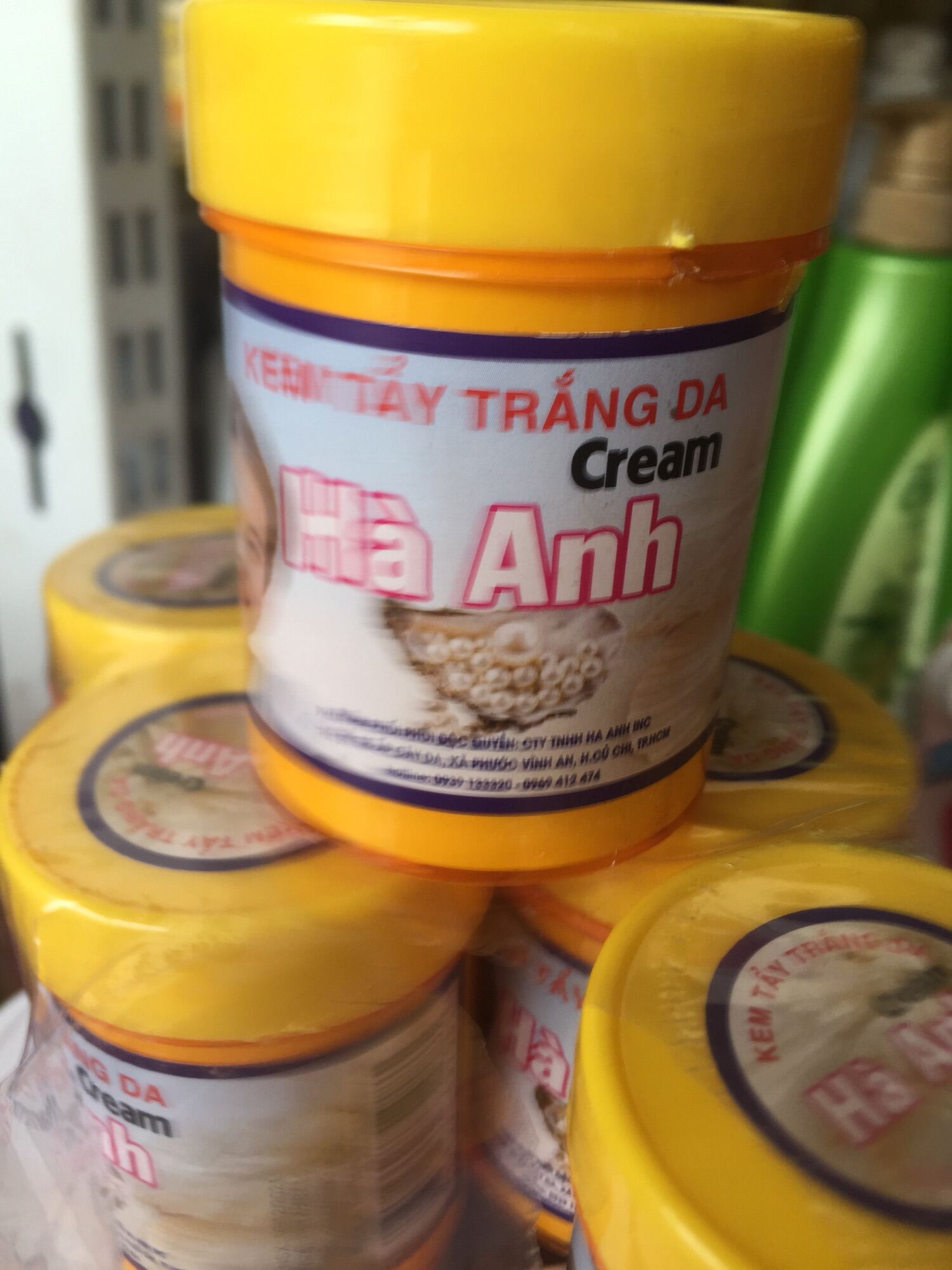Kem Tẩy Trắng Hà Anh 80g