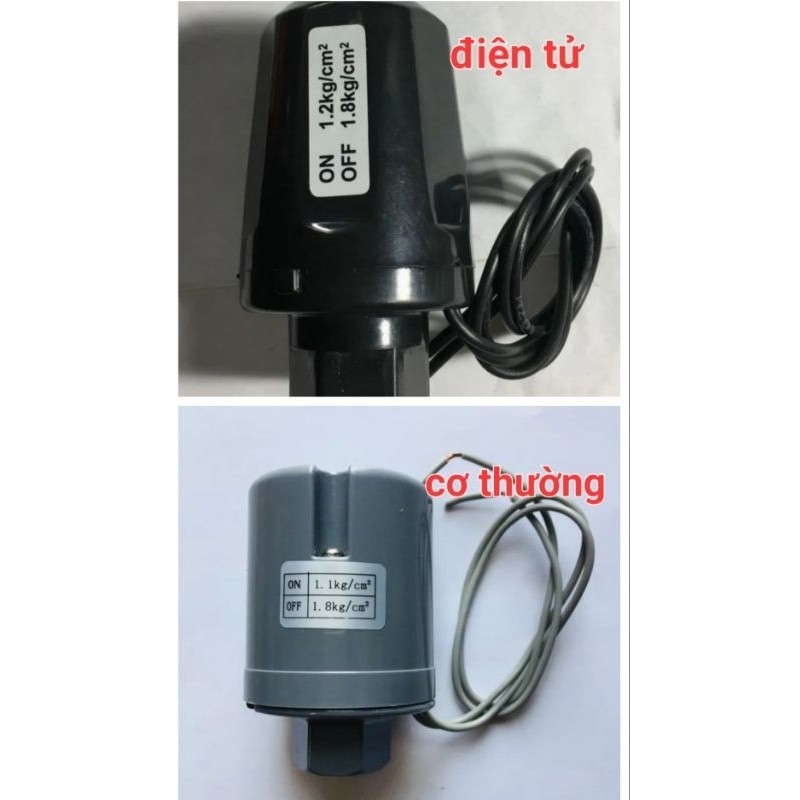 Rơle máy bơm tăng áp điện tử - cơ, thế hệ mới - chất lượng tốt