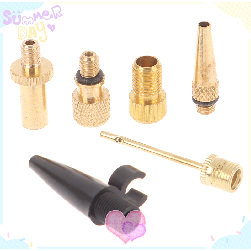 Bộ vòi bơm bơm hơi van Presta Schrader Bộ chuyển đổi Van Xe Đạp