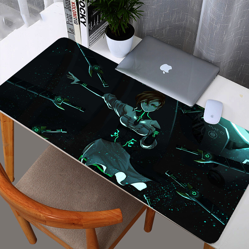 RWBY Gamer Desk Mat Setup Gamer Accessories Mousepad Anime Rug 3d Mouse