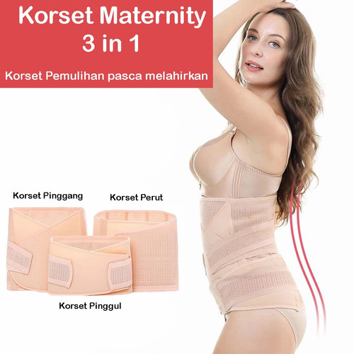 Promo Korset Gurita Xxmake Postpartum Stagen 3 In 1 Korset Pasca