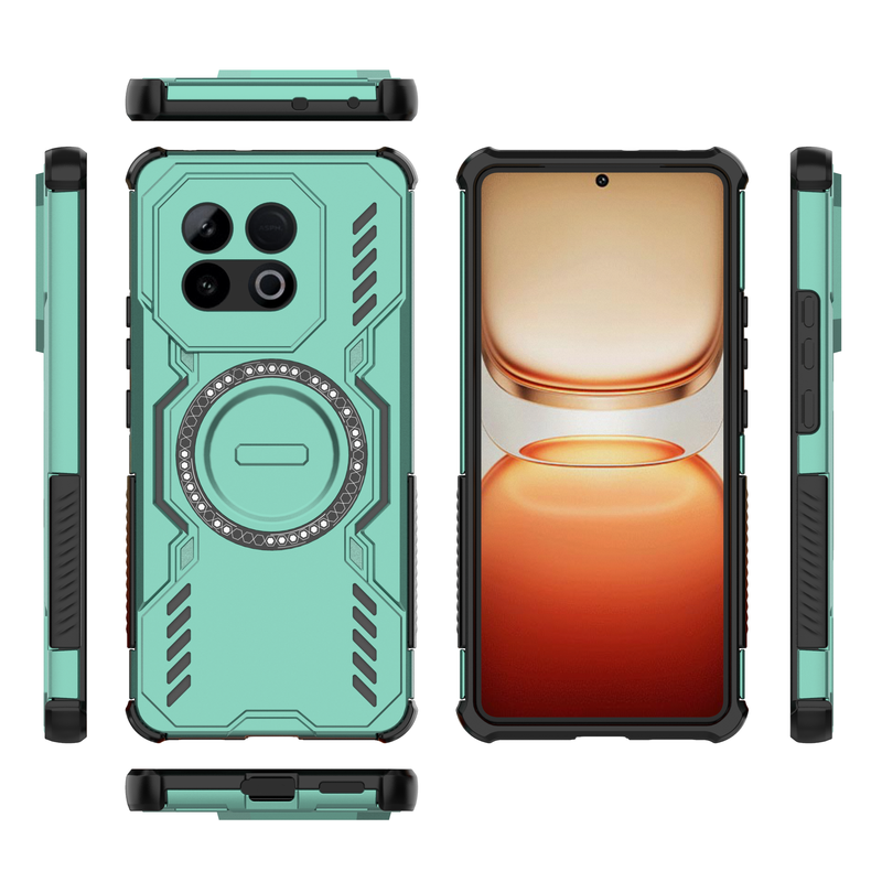 Vivo IQOO Z10 Turbo Magnetic Phone Case, Strong Magnetic Heat Dissipation Phone Case Cover for Vivo IQOO Z10 Turbo.