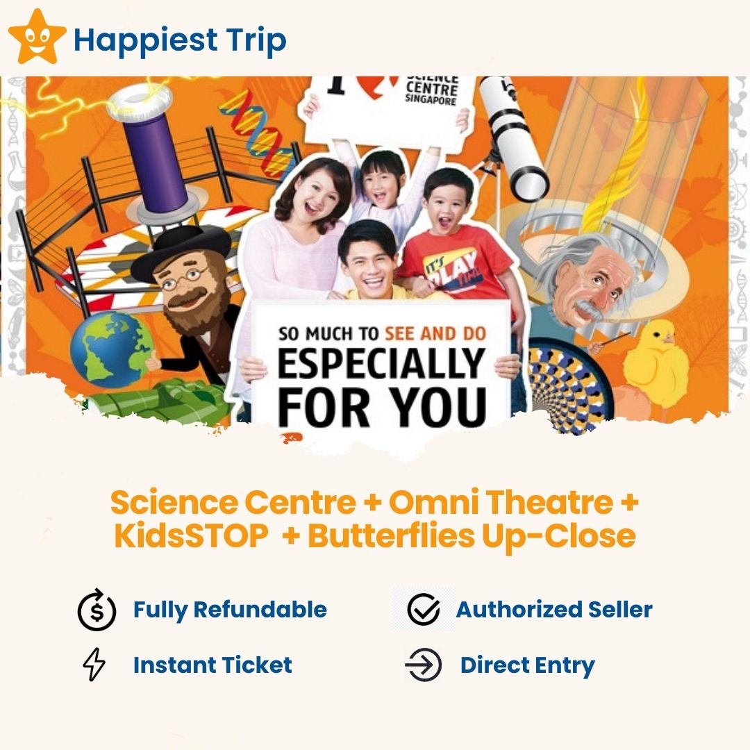 Science Centre Singapore, Omni Theatre, KidsSTOP Ticket, 53 OFF