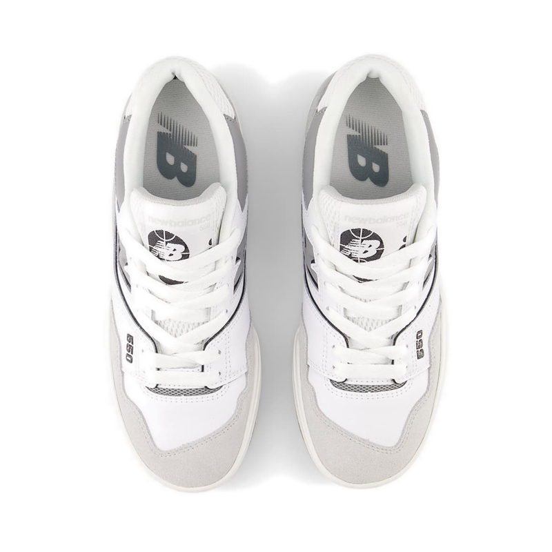 Giày Thể Thao New Balance BB550 Boy's - White/Grey