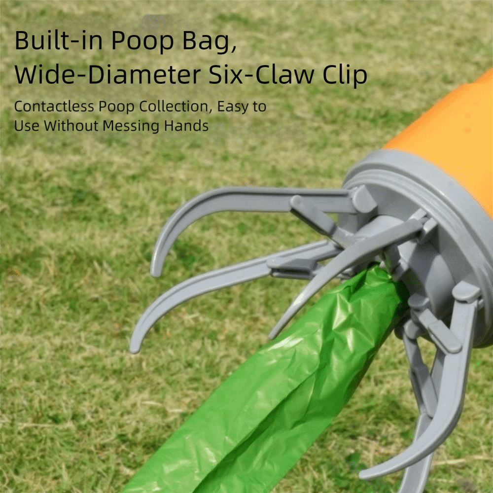 Pet Supplies No-Touch Pickup Dog Pooper Scooper Portable Six-Claw Pet ...