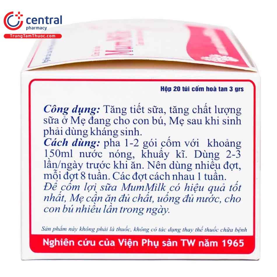 [shipnhanh]Cốm lợi sữa Mummilk Đông Trùng Hạ Thảo/ màu trắng (lợi sữa, chống tắt sữa, bỗ sung khoáng chất cho mẹ bỉm)