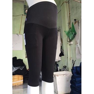 Quần bầu legging lửng nâng mông hàng đẹp (có đáp bụng và chun chỉnh)