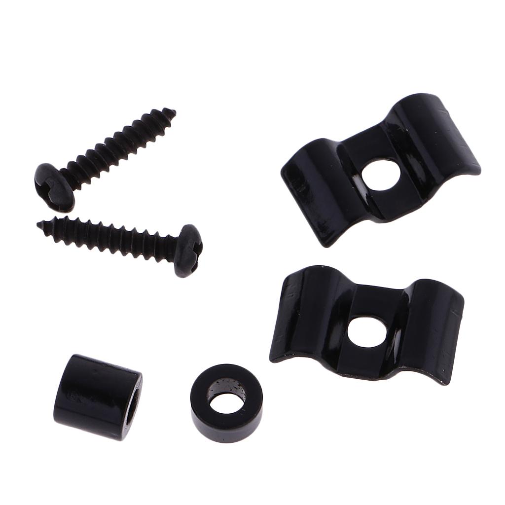 CCcool 2X Guitar Con lăn dây cây lưu giữ hướng dẫn với ốc vít