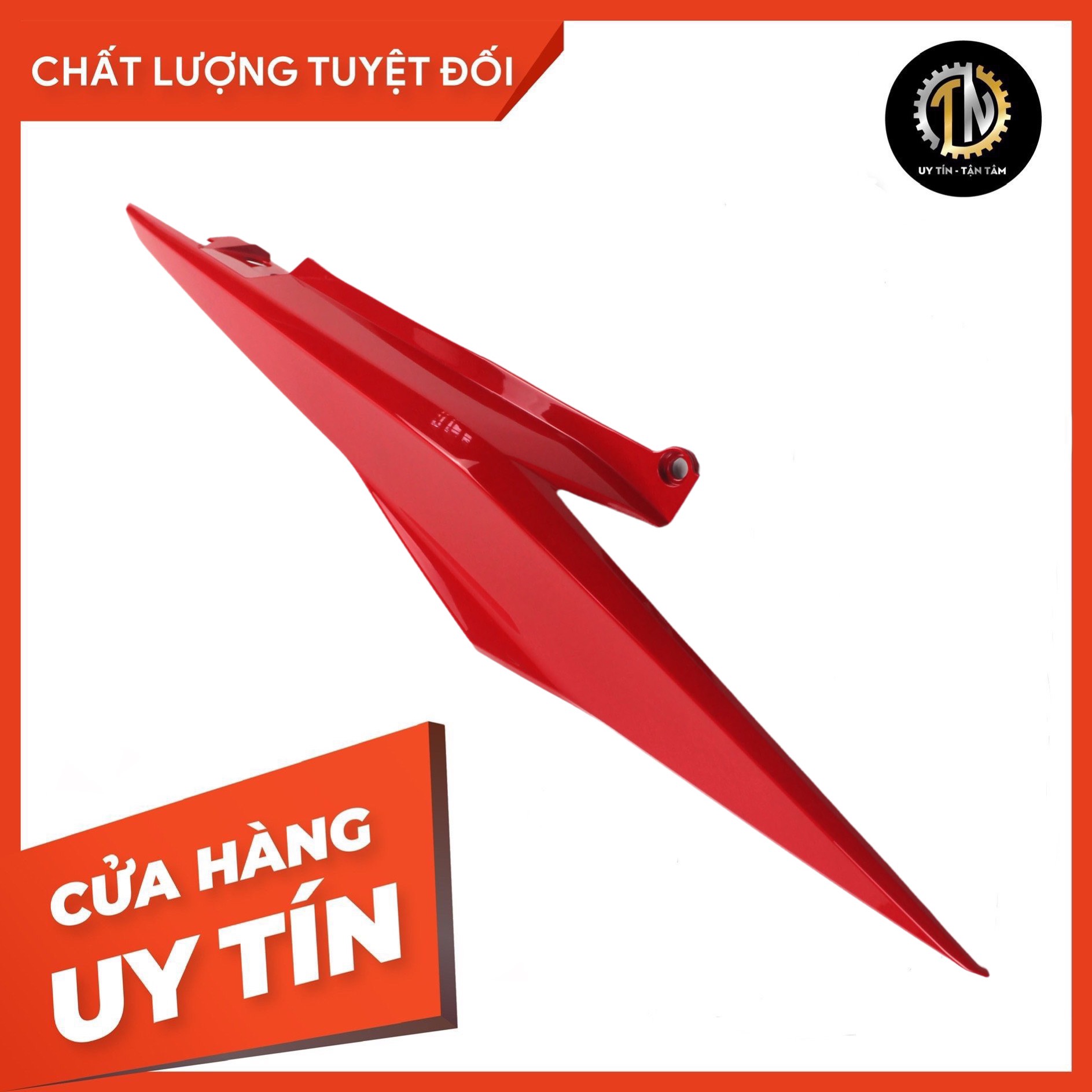 Ốp bụng sau Sonic 150R màu đỏ chính hãng Honda
