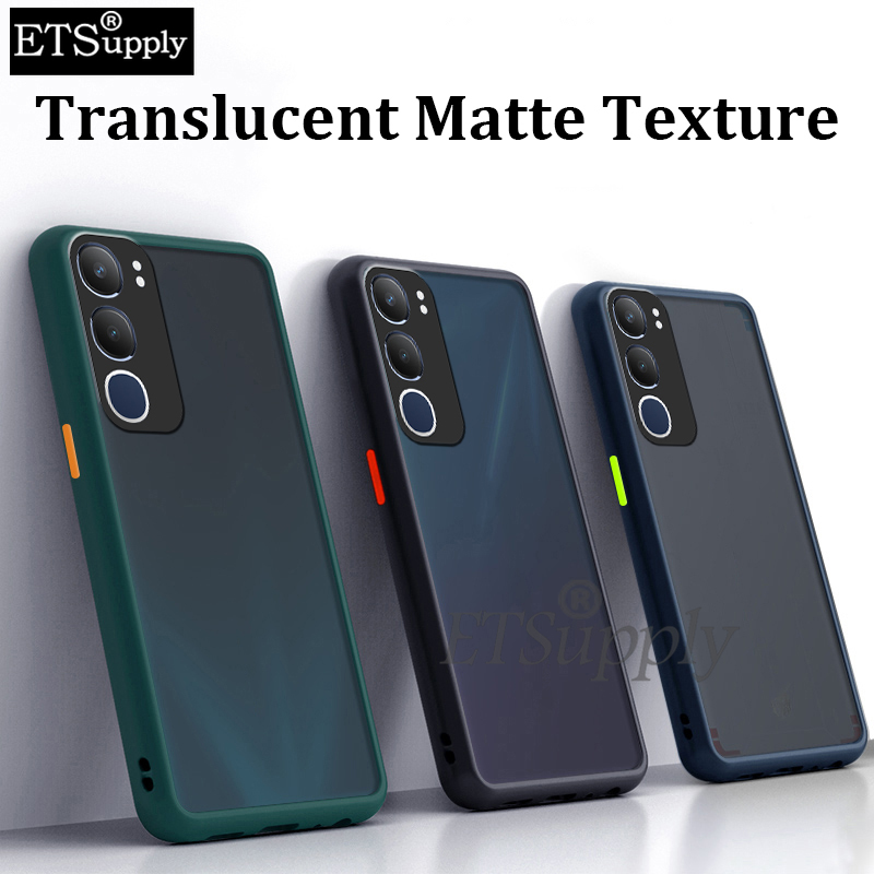Phone%20case%20Vivo%20Y19S%20Pro%20Shockproof%20Scrub%20Matte%20Transparent%20Soft%20edge%20Silicone%20Frame%20Hard%20Clear%20Back%20Cover%20Vivo%20Y19S%20Pro%20Case%20-%20Image%202