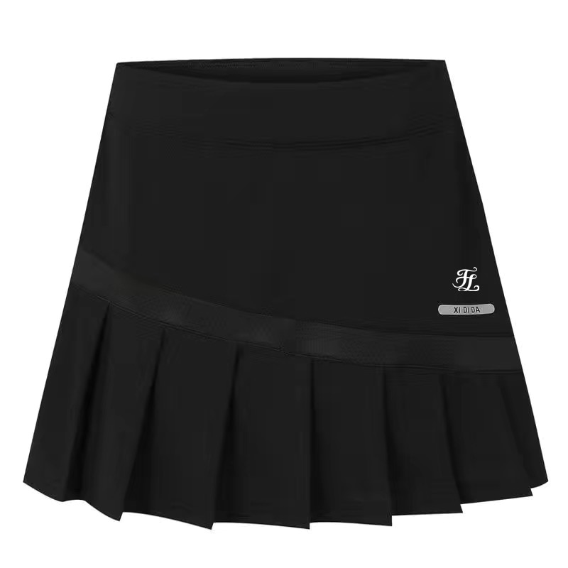 Summer Divided Skirts Pattern Culotte Pleated Skirts Sports Shorts Women's Golf Wear Women's Golf Skirts Tennis Golf Clothing