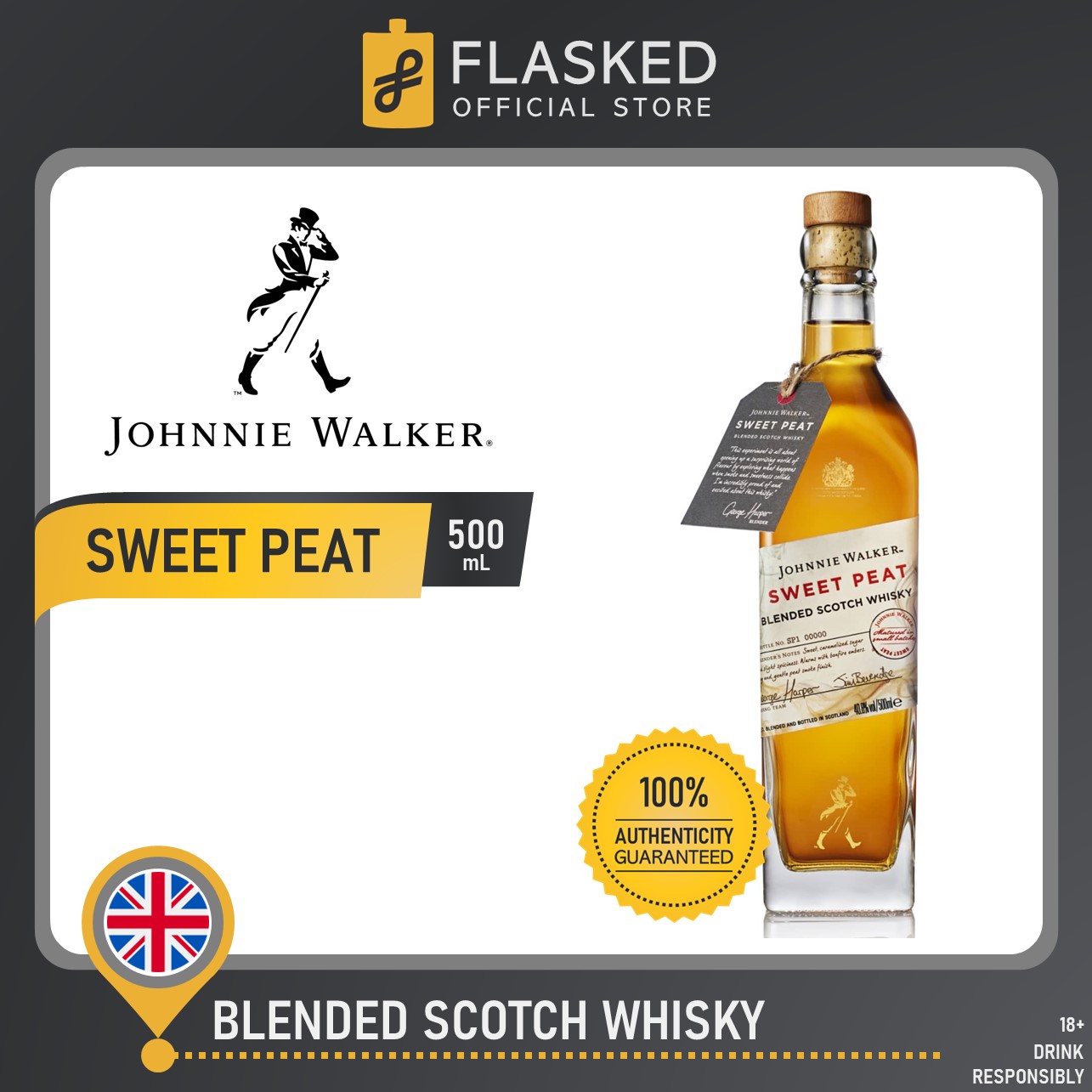 Johnnie Walker Sweet Peat 500mL Lazada PH