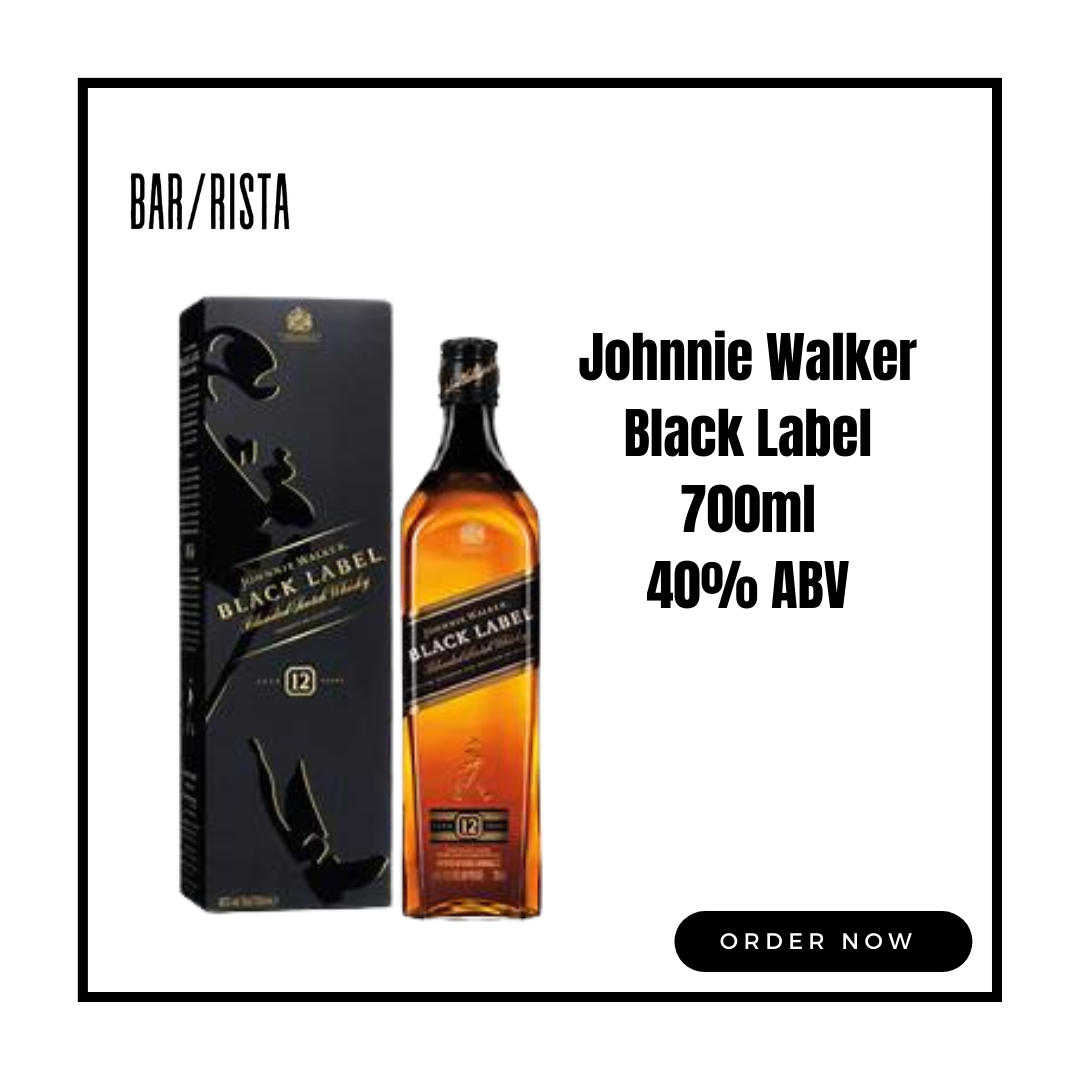 Johnnie Walker Black Label Whiskey 700ml Lazada Singapore