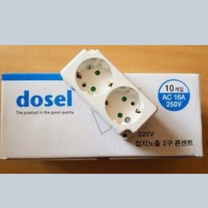 Ổ cắm điện Hàn Quốc Dosel DC1211