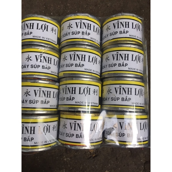 Cát xoáy súp bắp HŨ LỚN LOẠI 35 GRAM