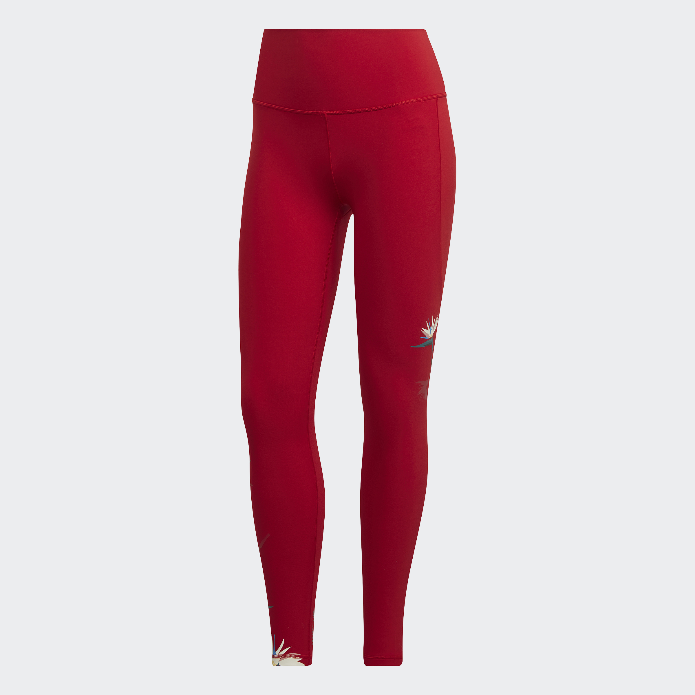 adidas Yoga Studio 7/8 Leggings - Red