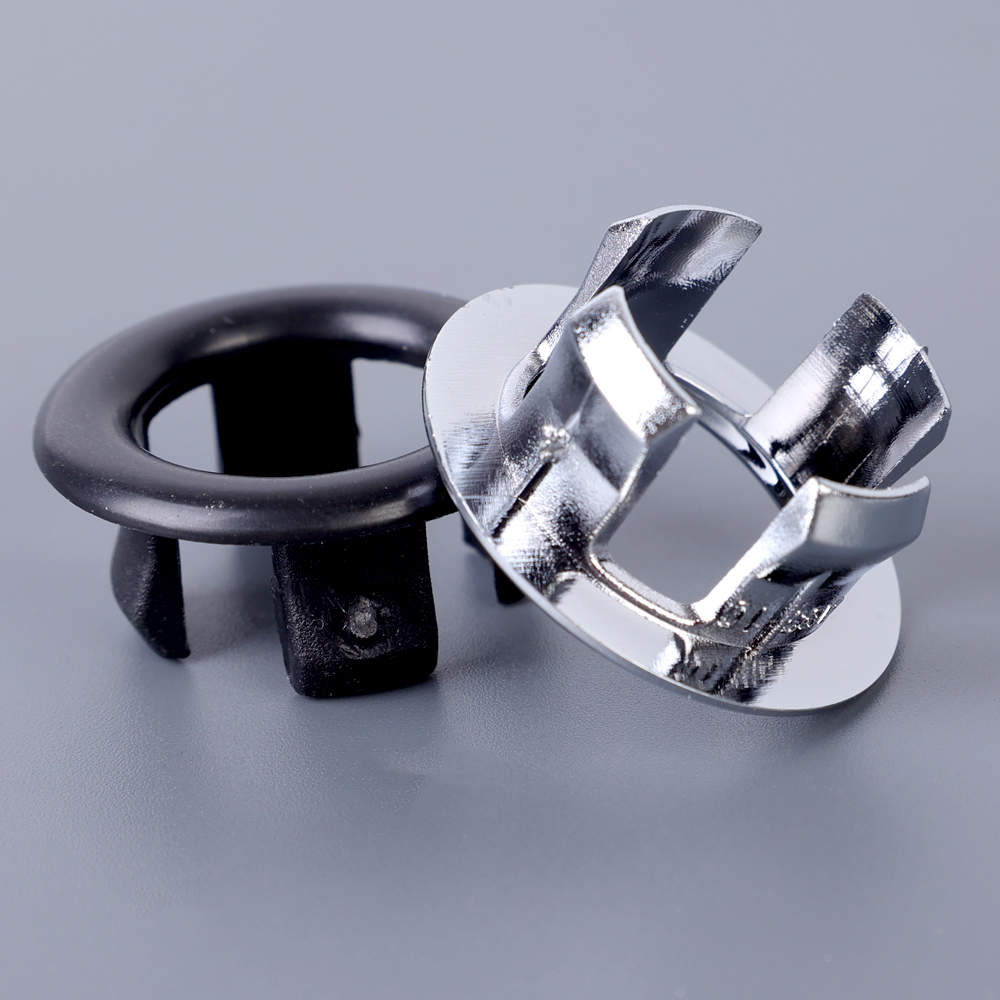 1/4pcs Wash Basin Overflow Hole Decorative Ring Plastic Overflow Ring Kitchen Bathroom Sink Bathtub Accessories
