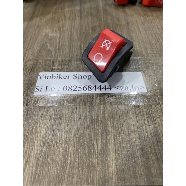Công Tắc Xe Máy Nút Đỏ Thái Xịn Passing/Hazard/Đề/tắt đèn
