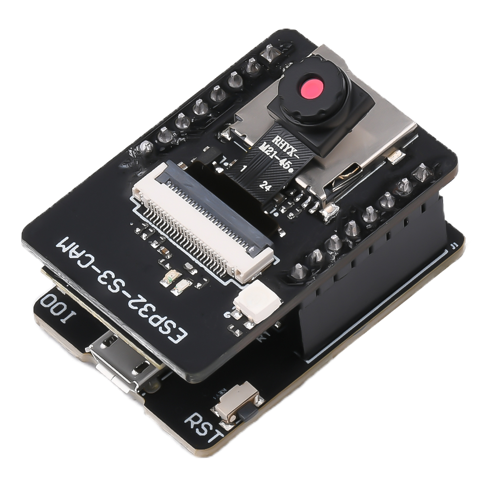 Aideepen ESP32-S3-CAM Development Board WiFi Bluetooth Module Onboard ESP32-S3-WROOM-1 N16R8 Module with 2640 Camera