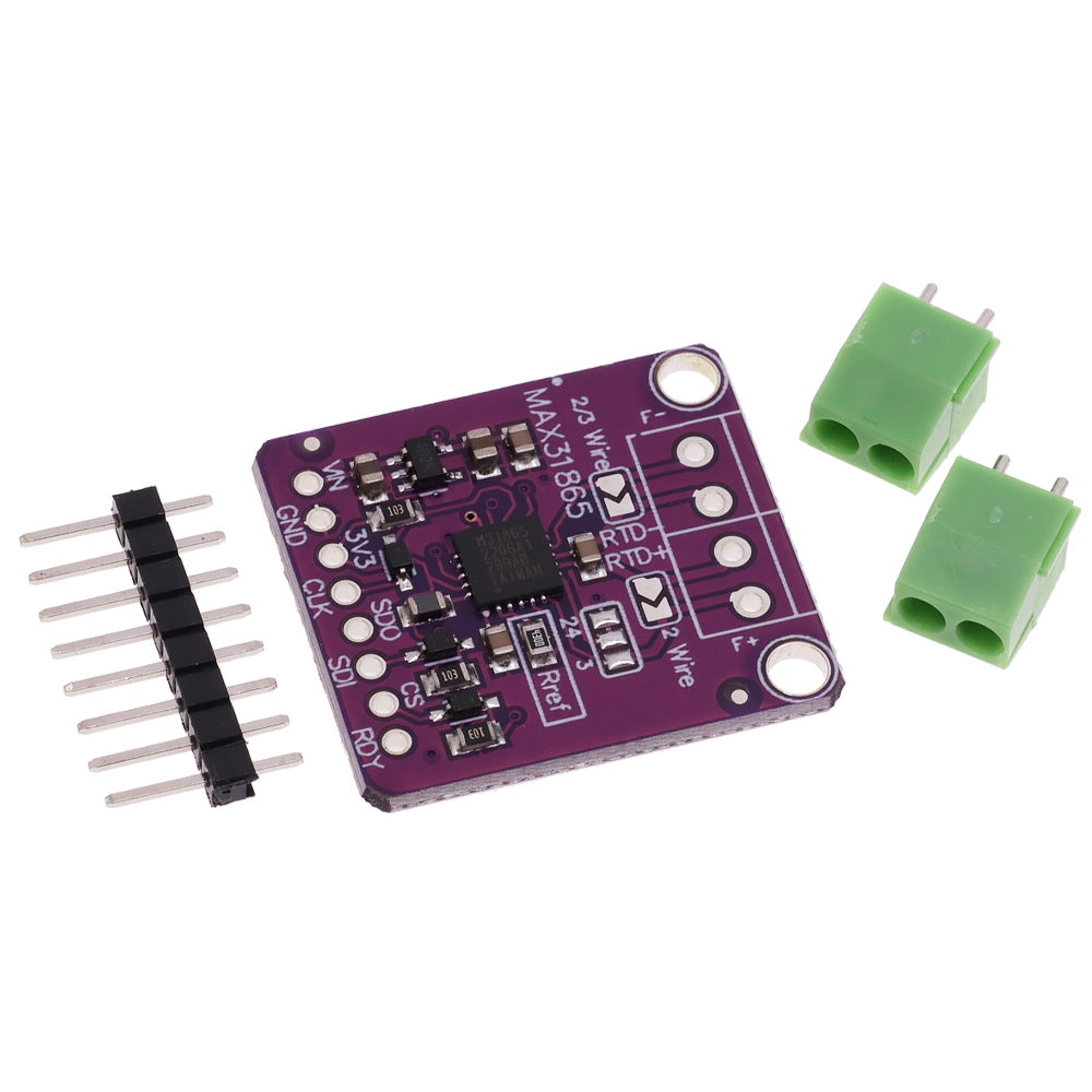 Dc 3v-5v Max31865 Spi Pt100 To Pt1000 Rtd Converter Board Thermocouple ...