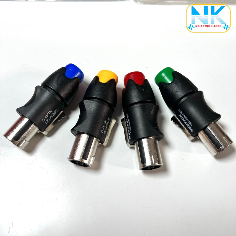 Jack Loa Speakon Bọc Kim Loại