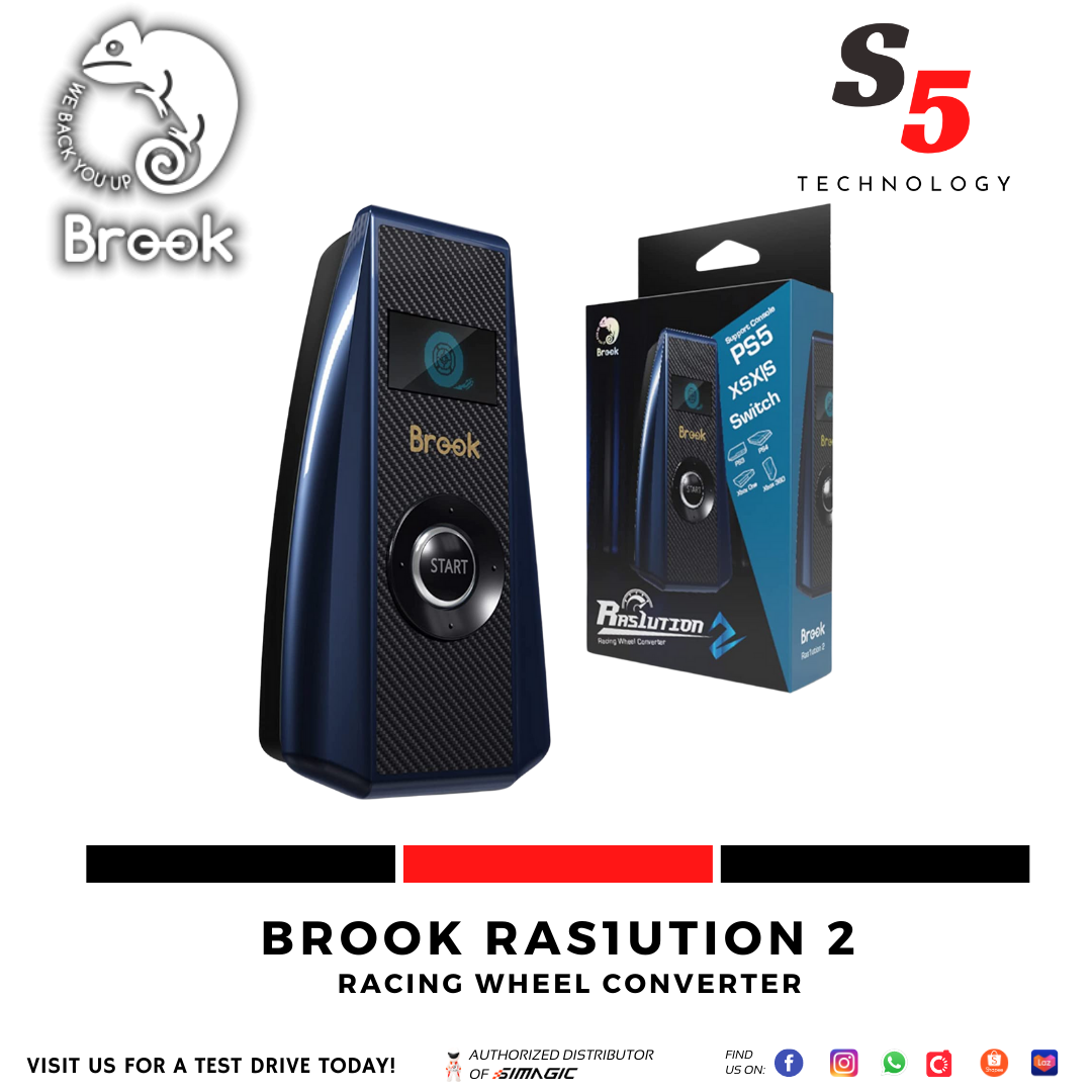 BROOK RAS1UTION 2 CONVERTER FOR RACING WHEEL | Lazada Singapore