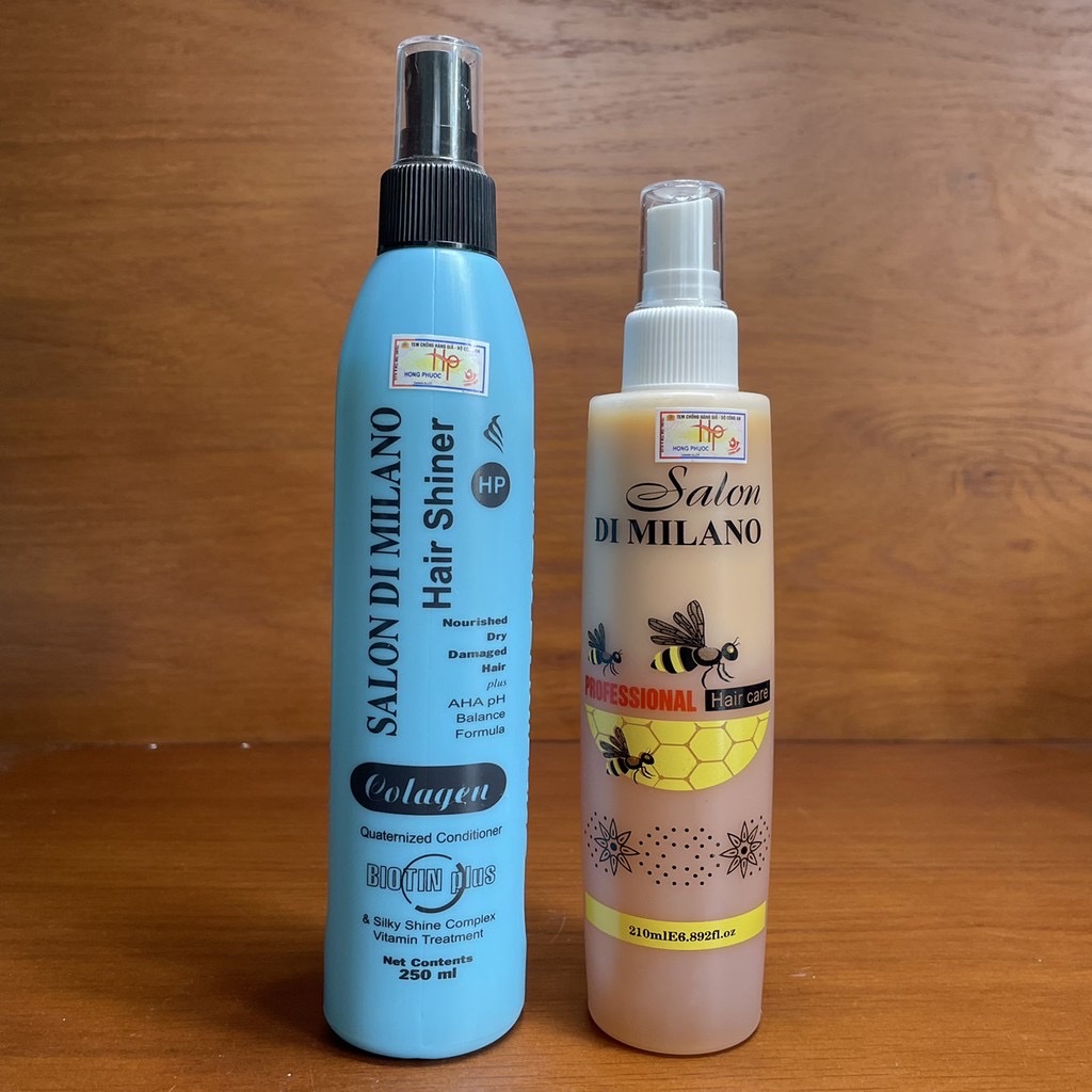 XỊT DƯỠNG TÓC SIÊU MỀM MƯỢT SALON DI MILANO 200ml