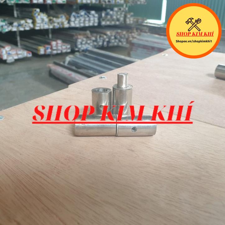 Bản lề cối tiện inox phi 19 22 25mm