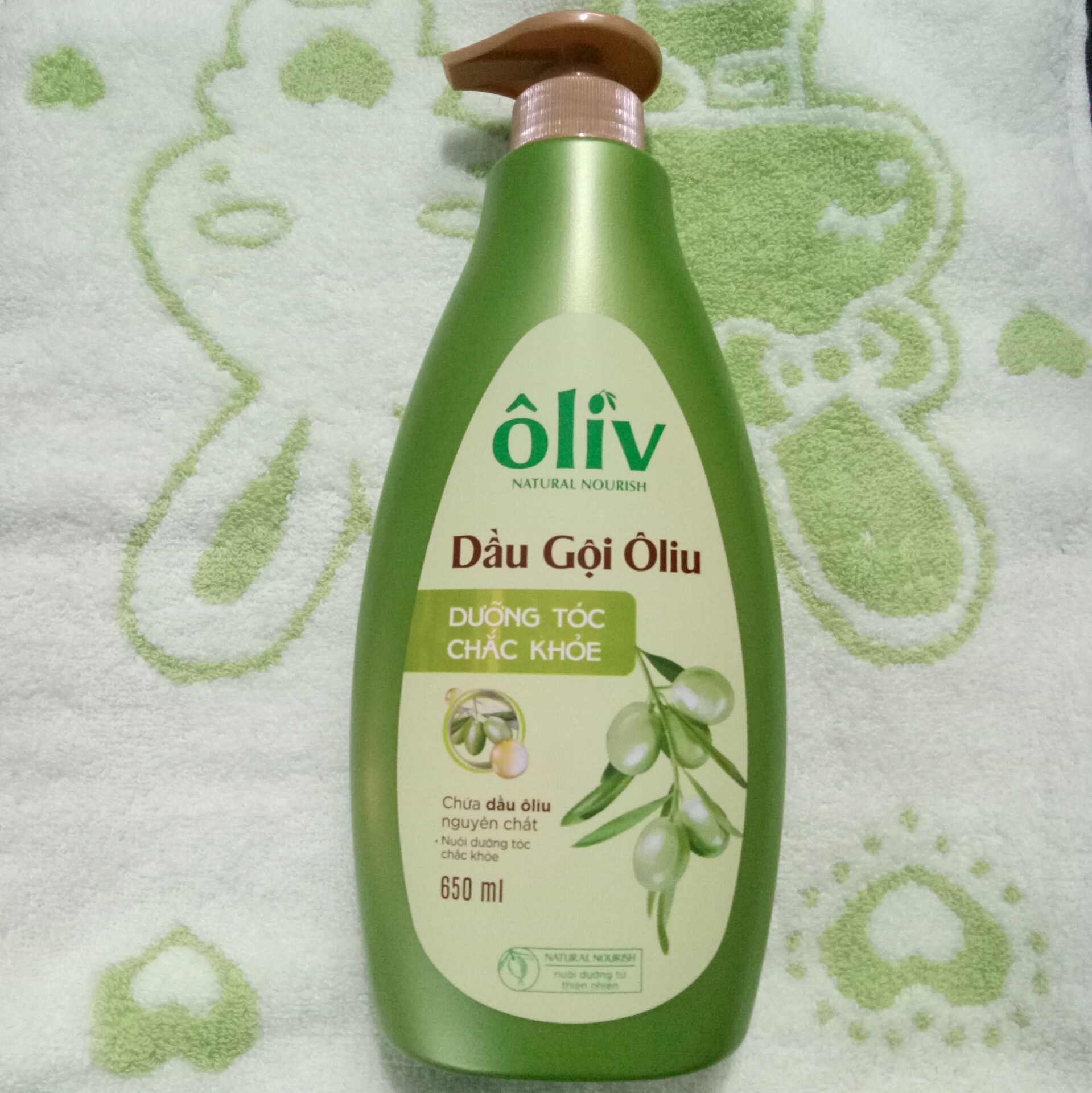 Dầu gội Ôliv dưỡng tóc chắc khỏe 650ml