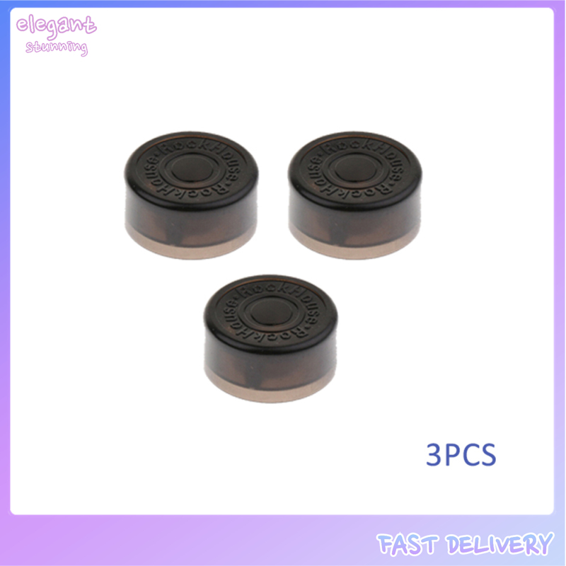 Elegantstunning 3 Pcs Guitar Effect Foot Nail Cap Protection Cap for Guitar Effects Pedal