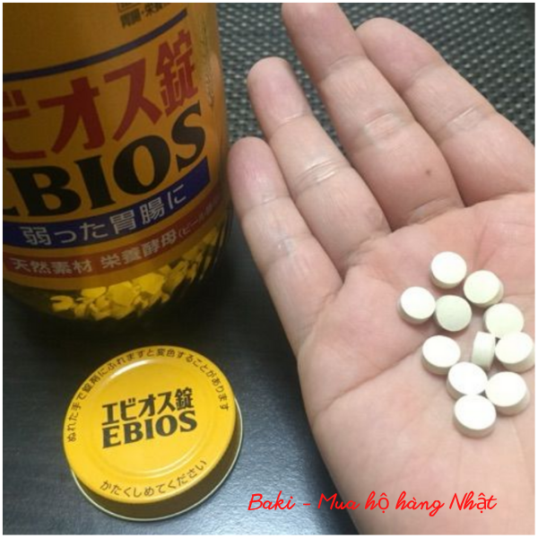 Viên hỗ trợ tiêu hoá Ebios nhật bản 2000 viên