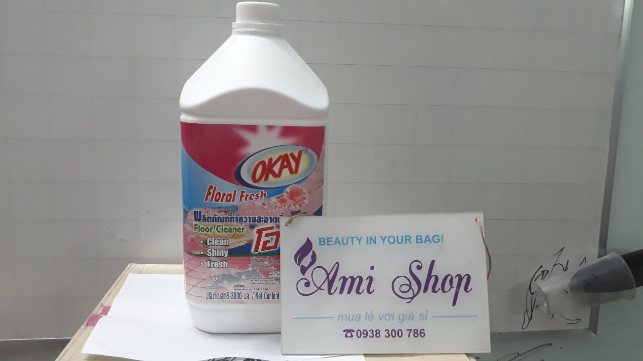 Nước lau sàn Okay 3800ml Thái Lan