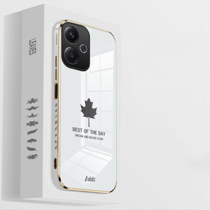 For%20Xiaomi%20Poco%20M6%20Case%20Shining%20Maple%20Leaf%20Design%20soft%20plating%20For%20Xiaomi%20Poco%20M6%204G%20Back%20Cover%20Phone%20Cases%20-%20Image%204