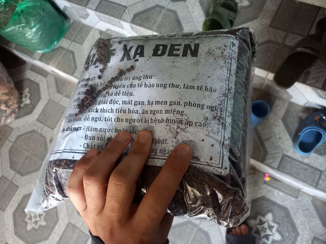 hạt xạ đen 1kg
