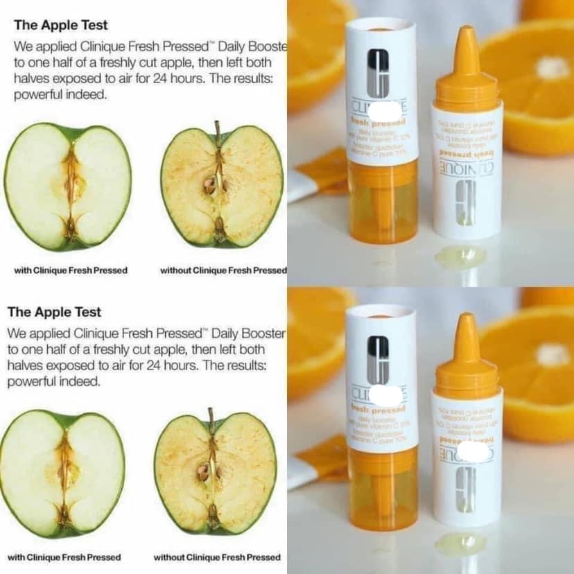 Set Dưỡng Trắng Da Clinique Fresh Pressed 7 Day