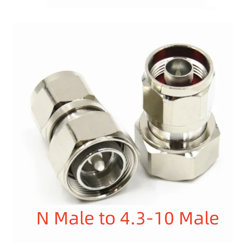 【Limited edition】 1pcs 4.3-10 mini DIN Connector to N Adapter DIN Male Female to N /DIN/4.3-10 Male Female Socket Straight RF Coaxial Adapter.