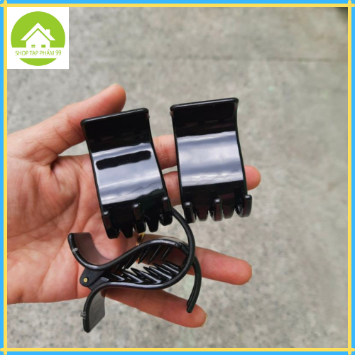 Kẹp tóc càng cua 5 răng mix màu, phụ kiện