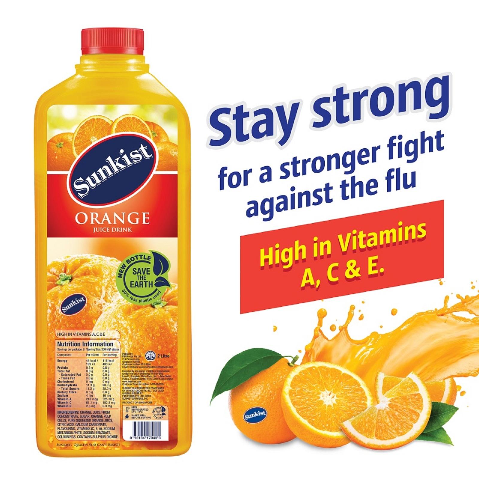 Sunkist Orange Juice Drink Buy Sell Online Orange Juice With Cheap Price Lazada Singapore